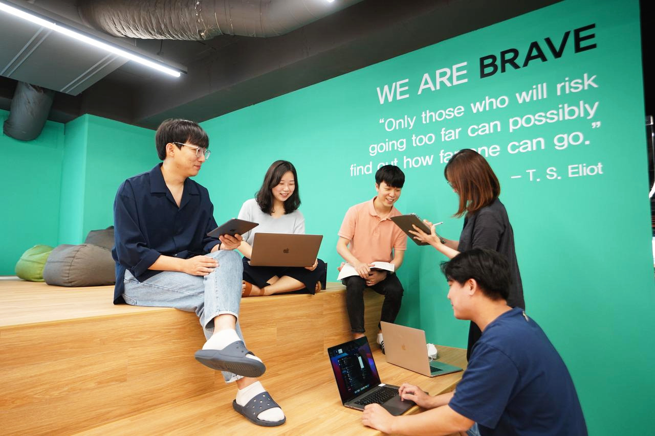 플랫폼 챕터의 훈훈한 분위기